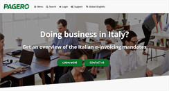 Desktop Screenshot of pagero.com